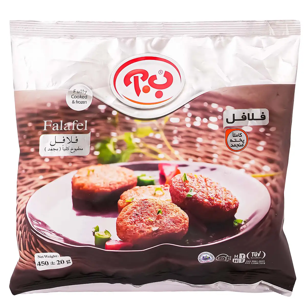 فلافل 450 گرمی ب.آ