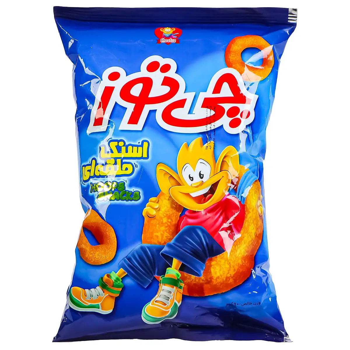 پک اسنك حلقه ای چی توز 85 گرمی بسته 6 عددی