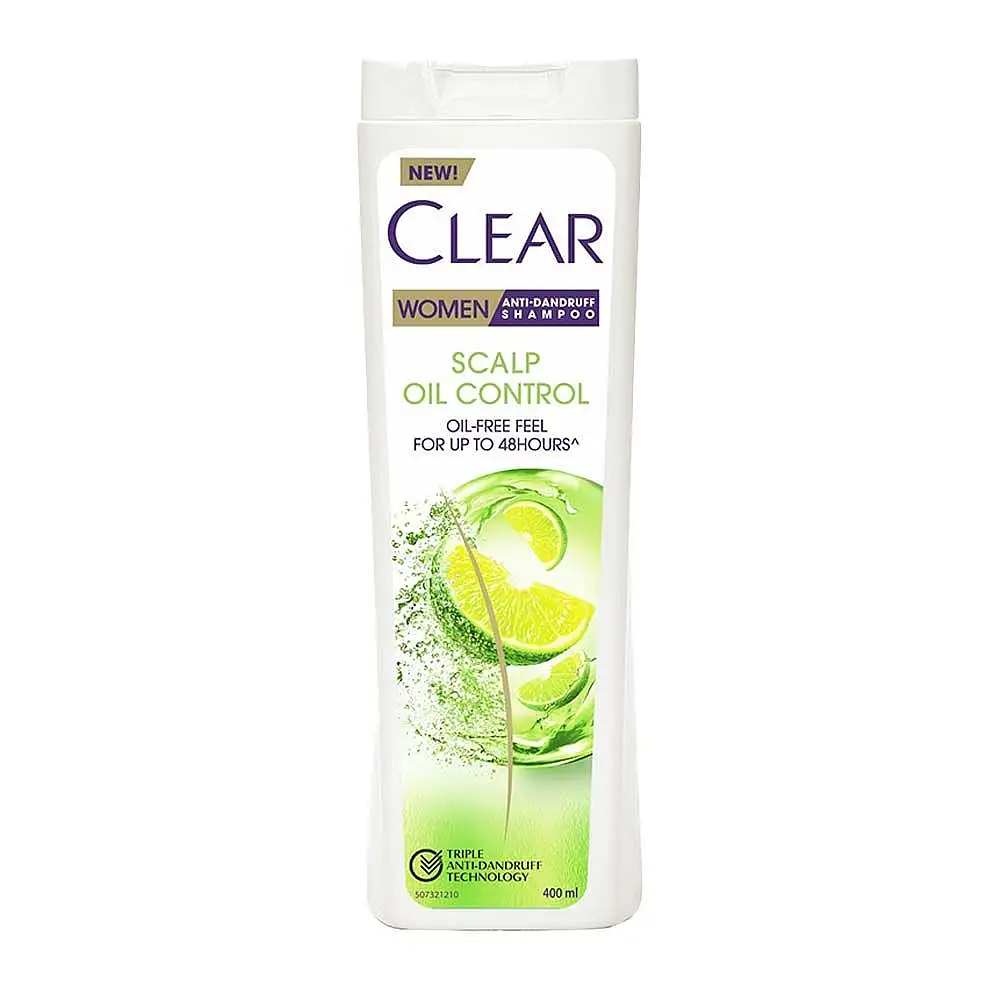 پک شامپو ضدشوره زنانه کلیر مدل Scalp Oil Control حجم 40 میلی لیتر بسته 3 عددی