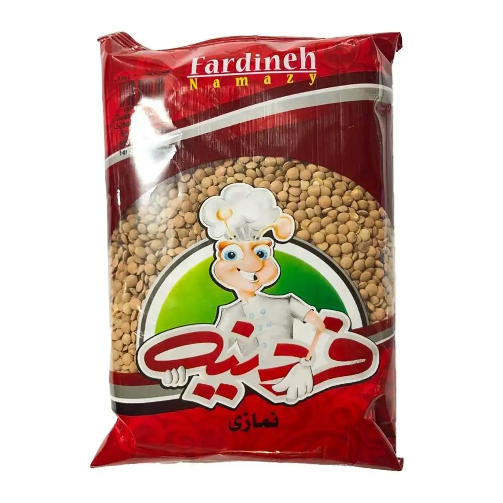 پک عدس درشت فردینه نمازی 800 گرمی بسته 2 عددی