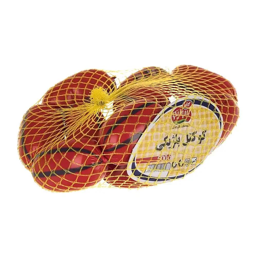 سوسیس بلژیکی 40% گوشت مرغ سوليكو 1 کیلوگرمی