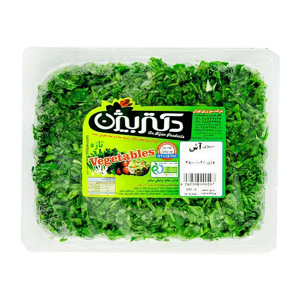 سبزی آش 400 گرمی دکتر بیژن