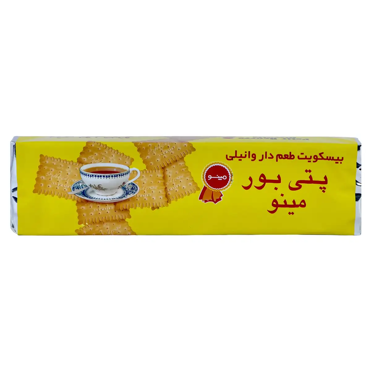 بیسكويت پتی بور طعم دار مینو 100 گرمی