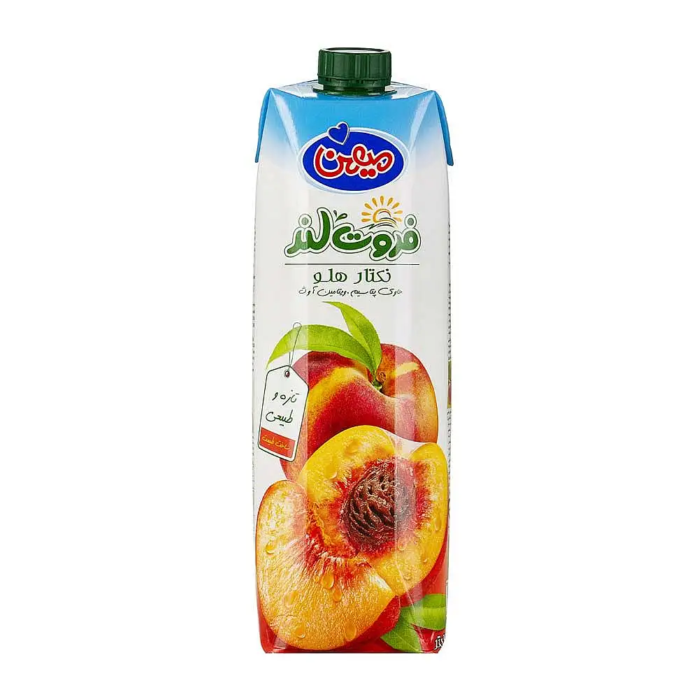 آبمیوه هلو فروت لند 1 لیتری