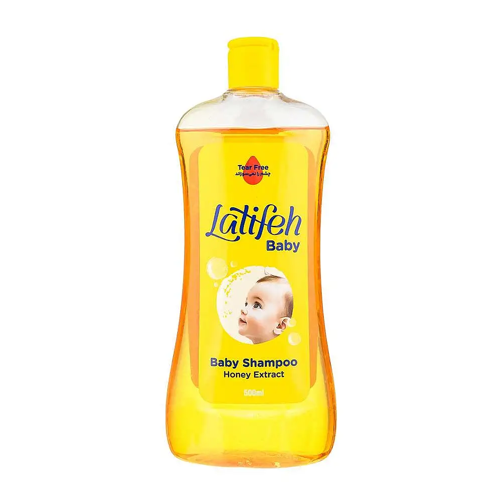پک شامپو مو کودک لطیفه مدل Honey حجم 500 میلی لیتر بسته 3 عددی