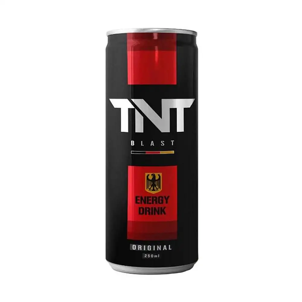 پک نوشیدنی انرژی زا تی ان تی 250 میل لیتری بسته 4 عددی