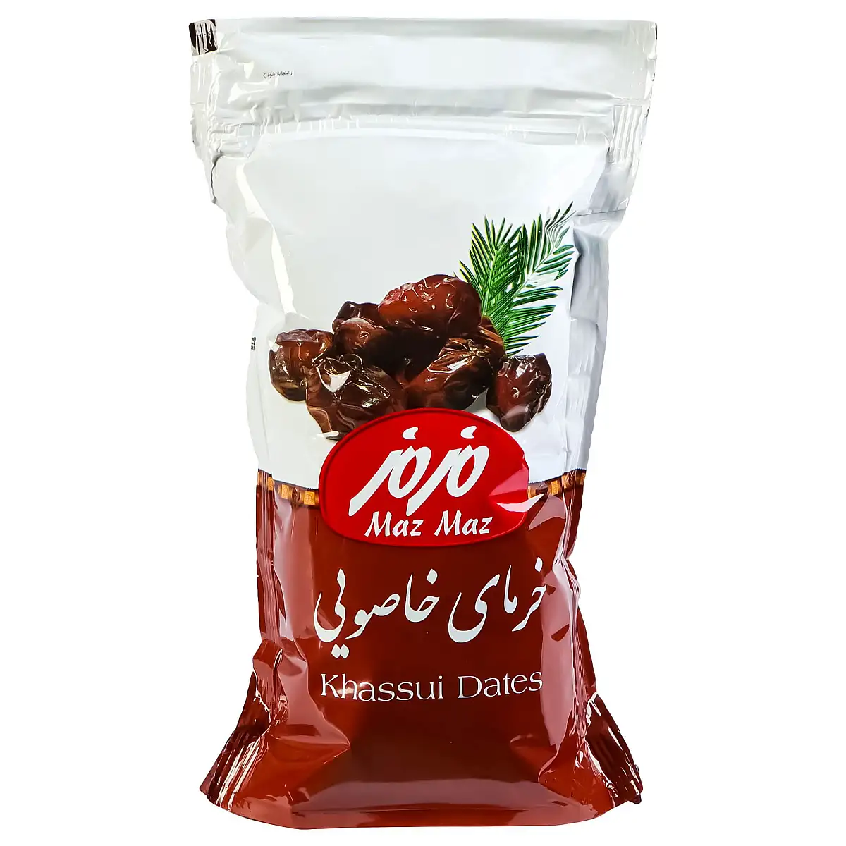 پک خرما خشک خاصویی مزمز 250 گرمی بسته 3 عددی