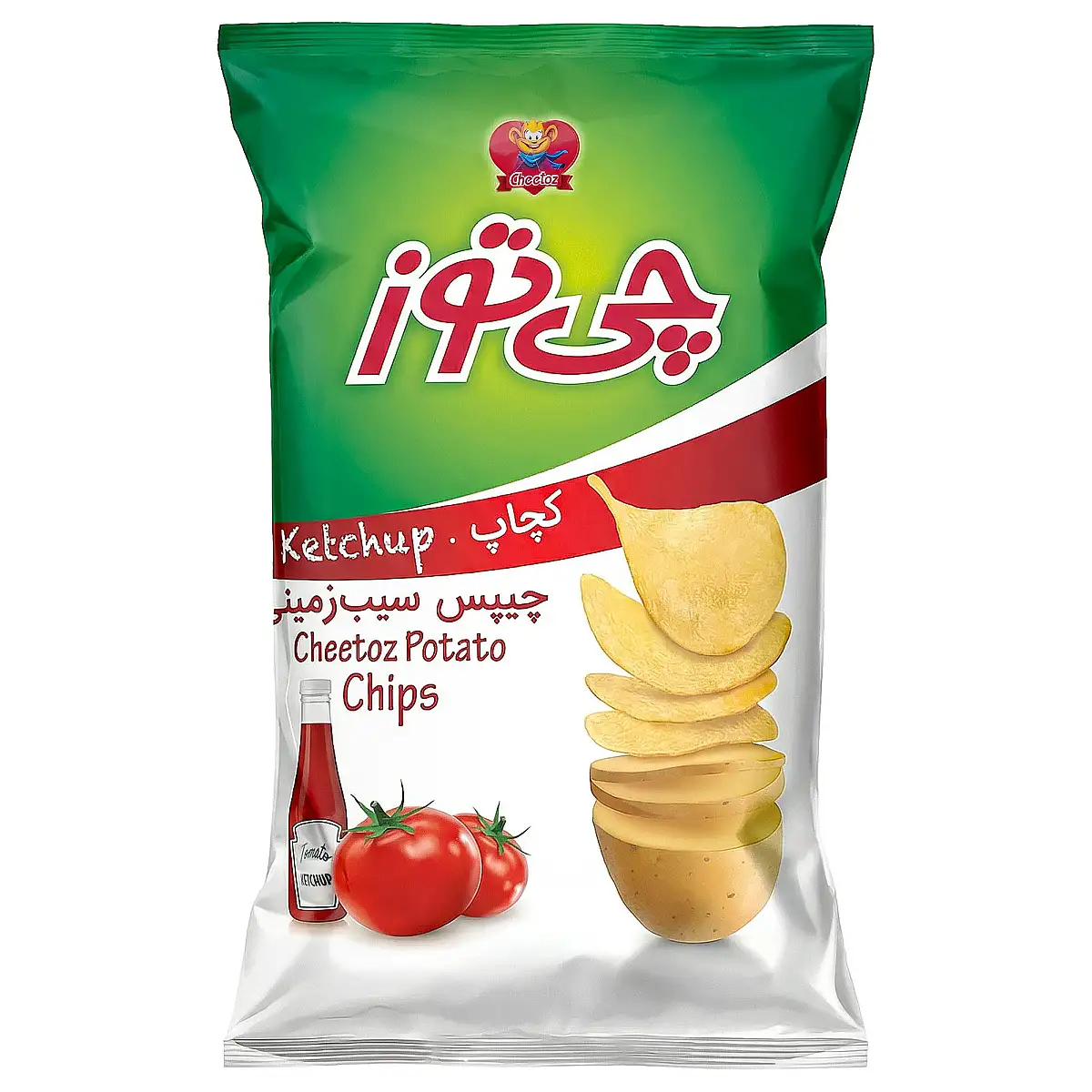 چيپس سيب زمينی کچاب چی توز 60 گرمی