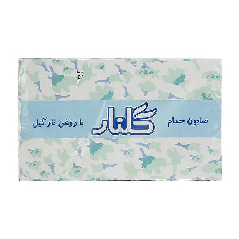 پک صابون گلنار مدل روغن نارگیل 130 گرمی 6 عددی بسته 3 عددی