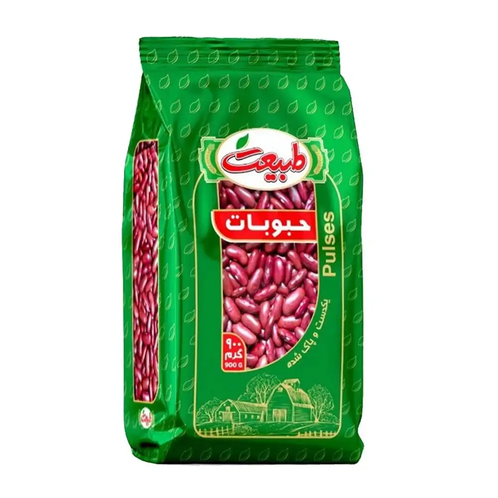 پک لوبیا قرمز طبیعت 900 گرمی بسته 3 عددی