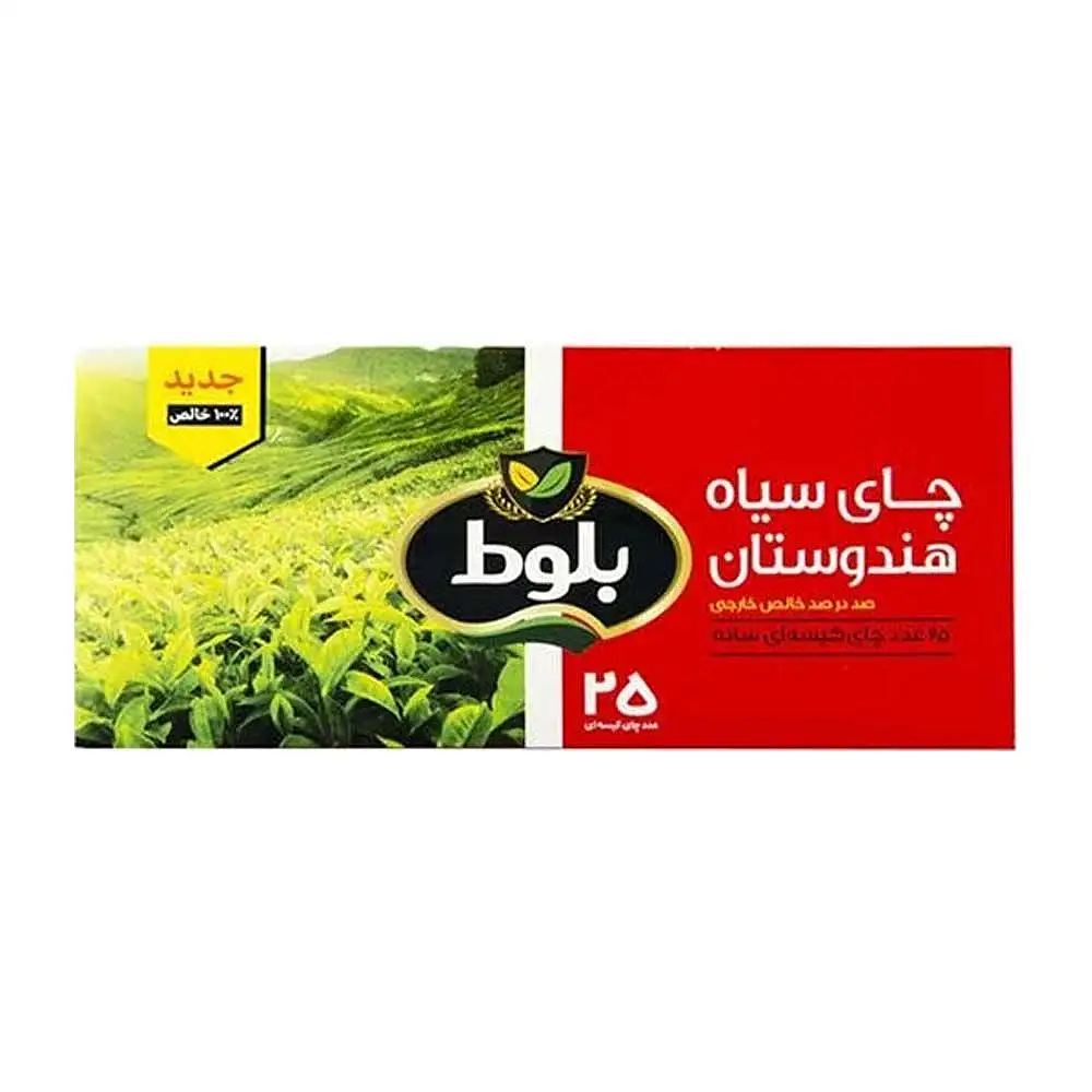 چای سیاه کیسه ای هندوستان بلوط 25 عددی
