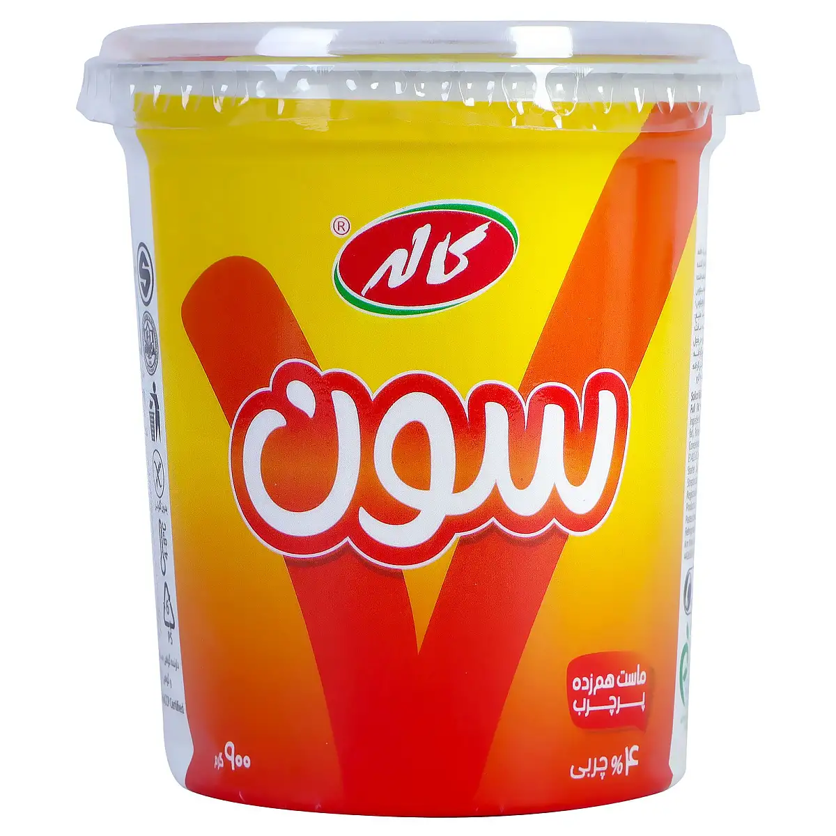 ماست همزده پرچرب 4% چربی سون 900 گرمی