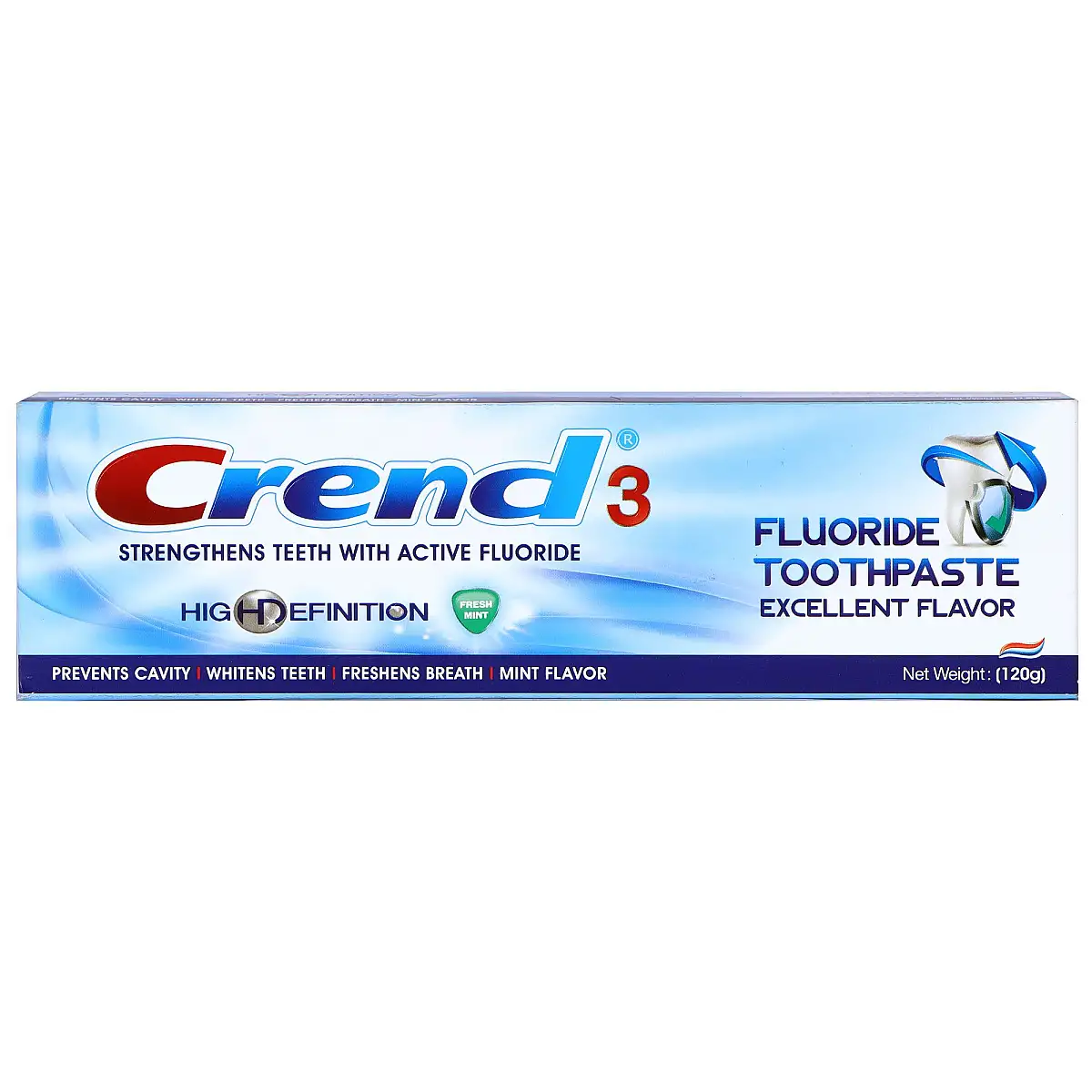 پک خمیر دندان لیتری کرند مدل Fluoride حجم 100 میلی لیتر بسته 3 عددی