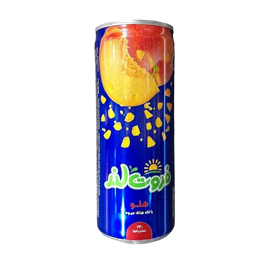 آبمیوه هلو پالپ دار فروت لند 240 میلی لیتری