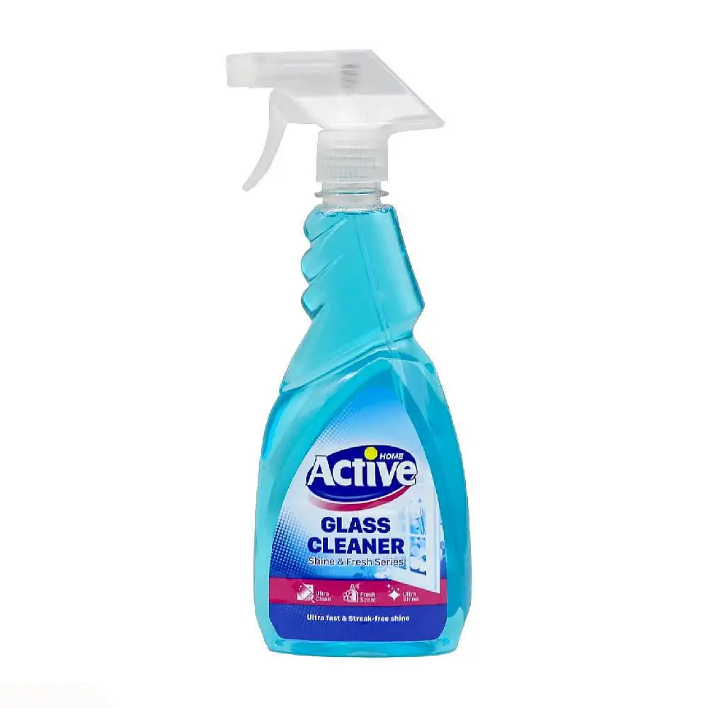 پک شیشه پاک کن اکتیو مدل Blue حجم 500 میلی لیتر بسته 3 عددی