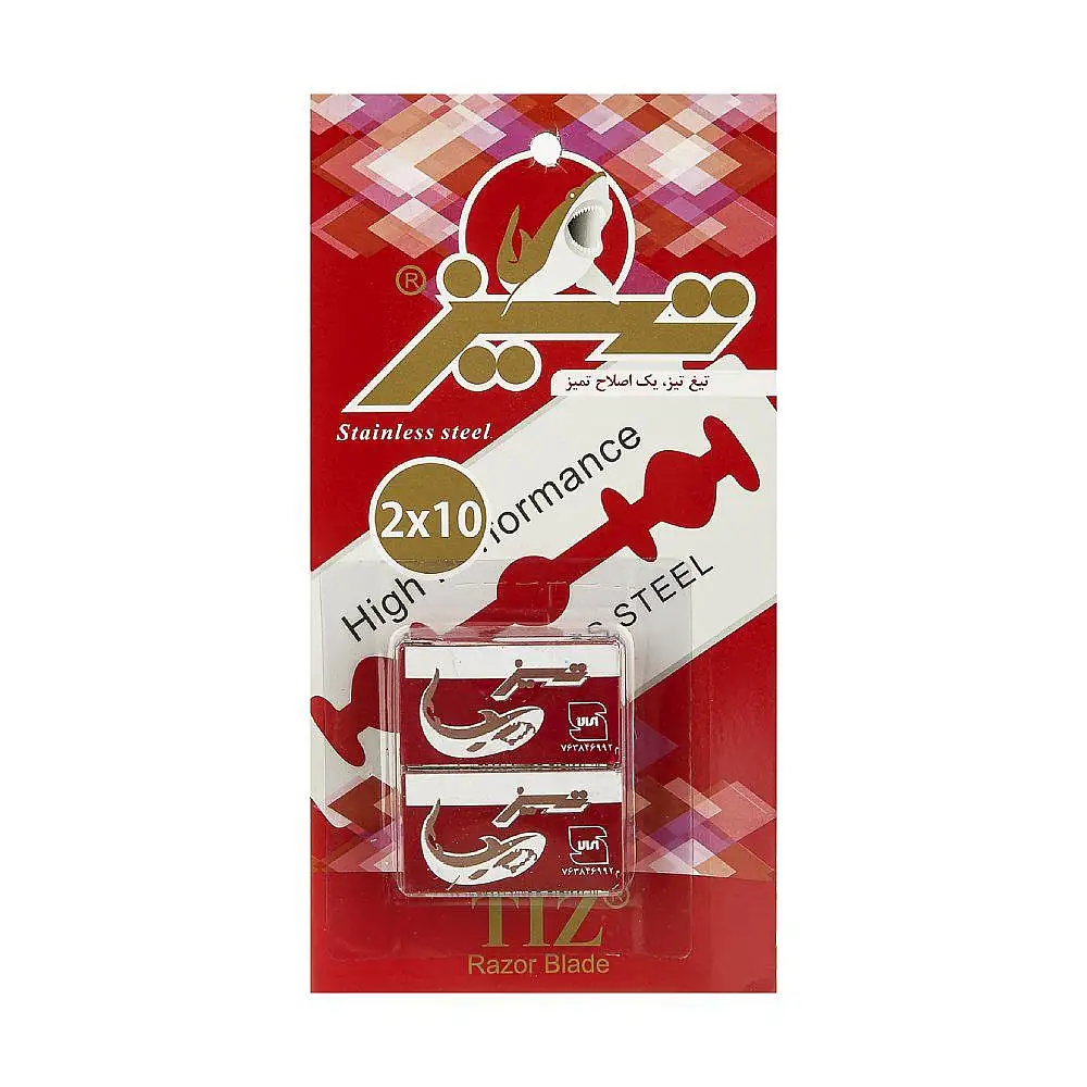پک تیغ تیز 20 عددی بسته 3 عددی