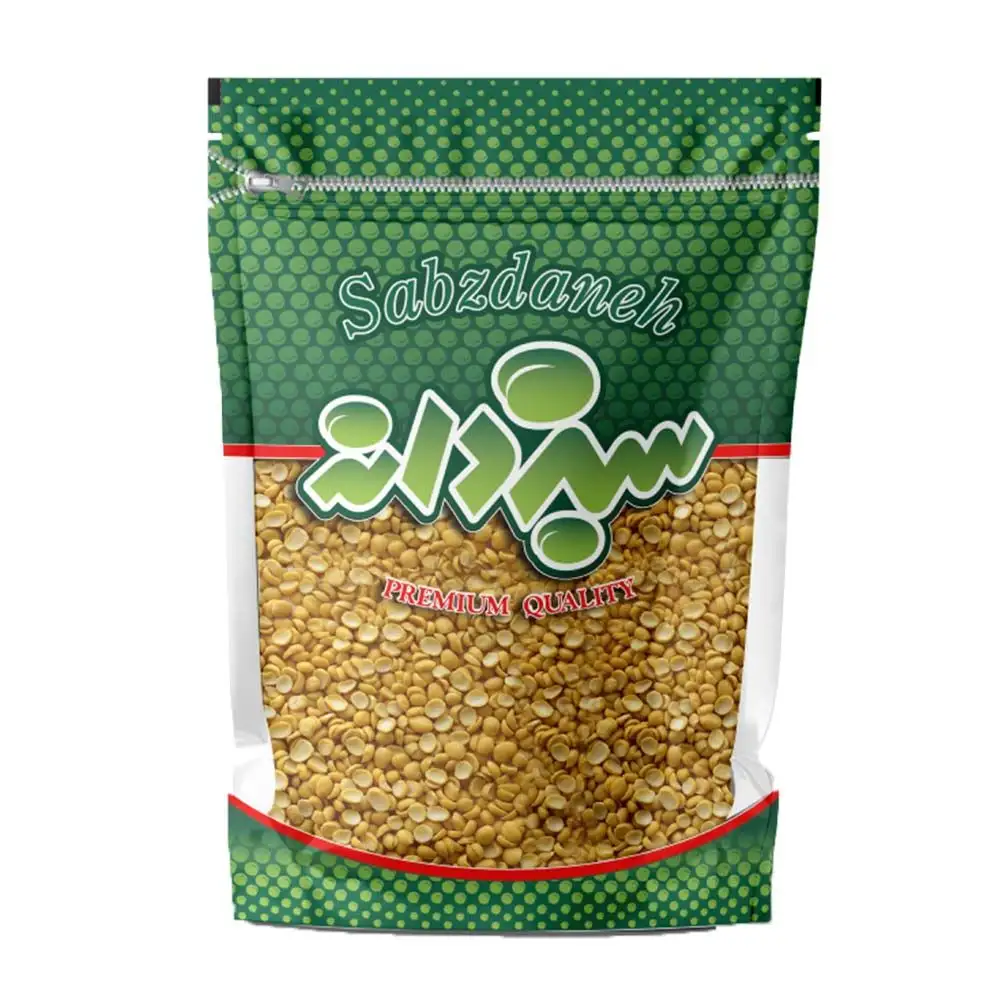 پک لپه سبزدانه 900 گرمی بسته 3 عددی