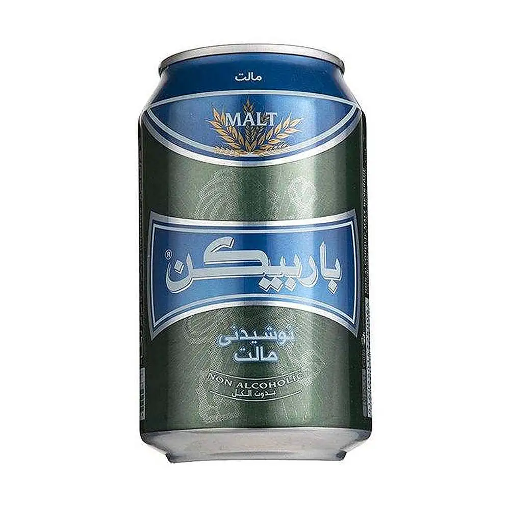 پک ماءالشعیر مالت باربیکن 330 میلی لیتری بسته 4 عددی