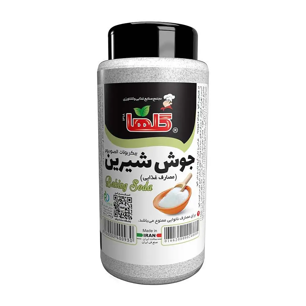 پک جوش شیرین گلها 200 گرمی بسته 3 عددی