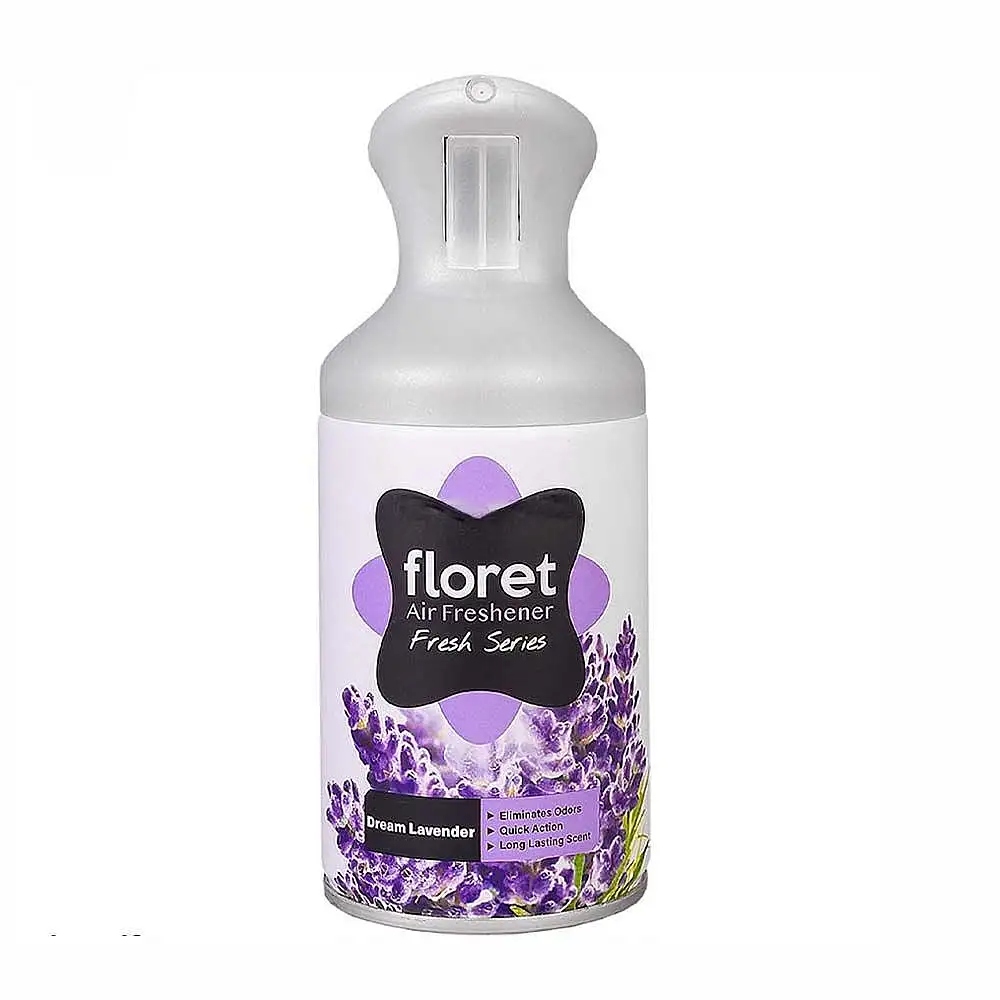 پک اسپري خوشبو كننده هوا فلورت مدل Dream Lavender حجم 250 میلی لیتر بسته 3 عددی
