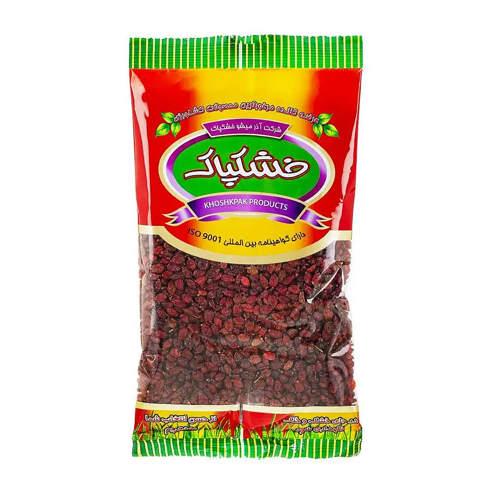پک زرشک خشک پاک 250 گرمی بسته 3 عددی