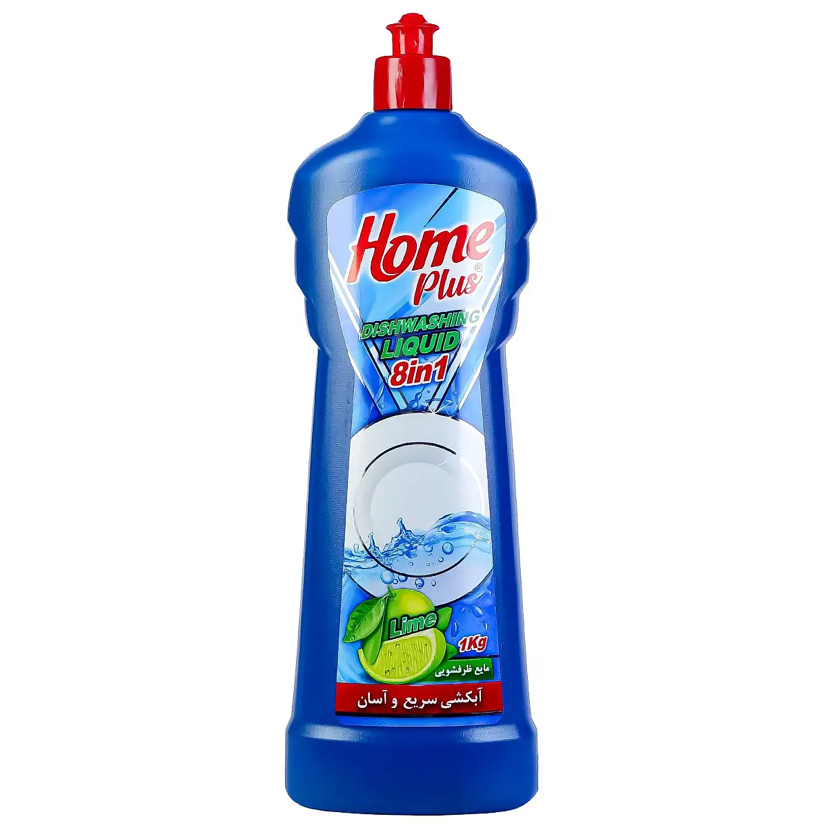پک مایع ظرفشویی هوم پلاس مدل Lemon حجم 1 لیتر بسته 3 عددی