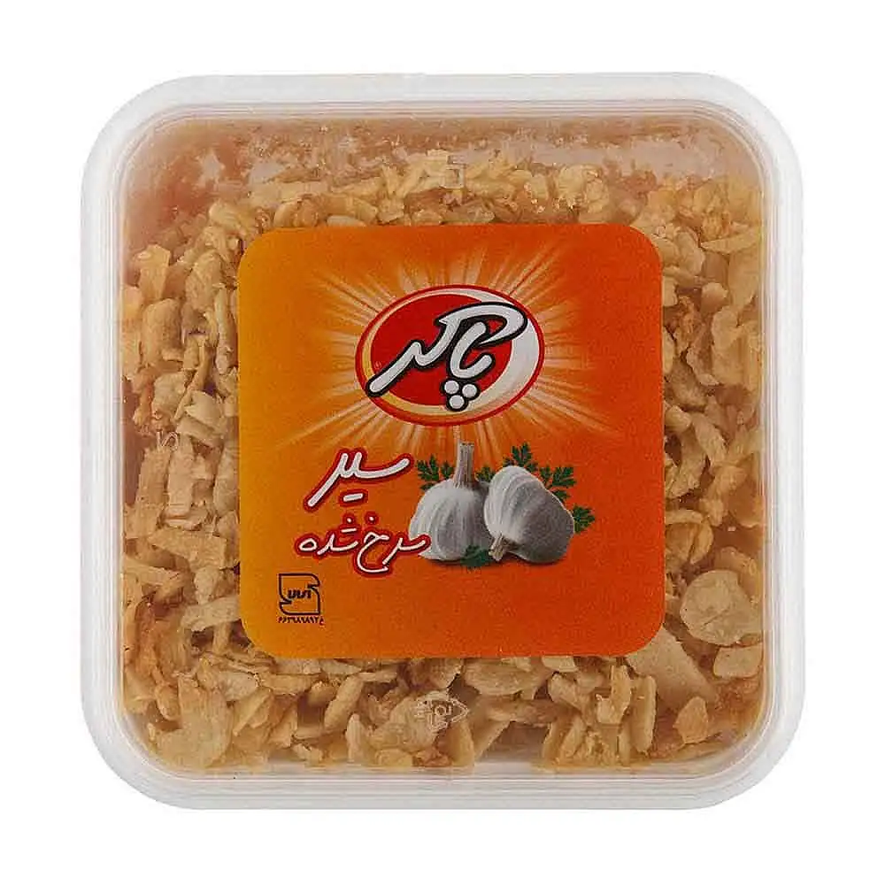 سیرسرخ شده 100گرمی پاکر