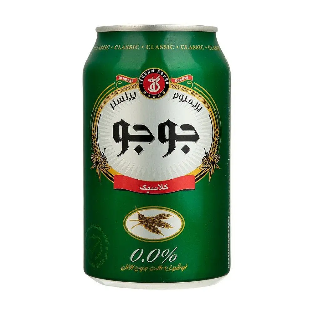 پک ماءالشعیر کلاسیک جوجو 330 میلی لیتری بسته 4 عددی