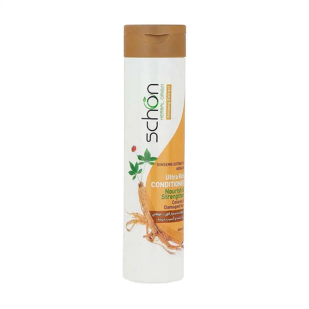 نرم کننده مو شون مدل Ginseng and Keratin حجم 400 میلی لیتر
