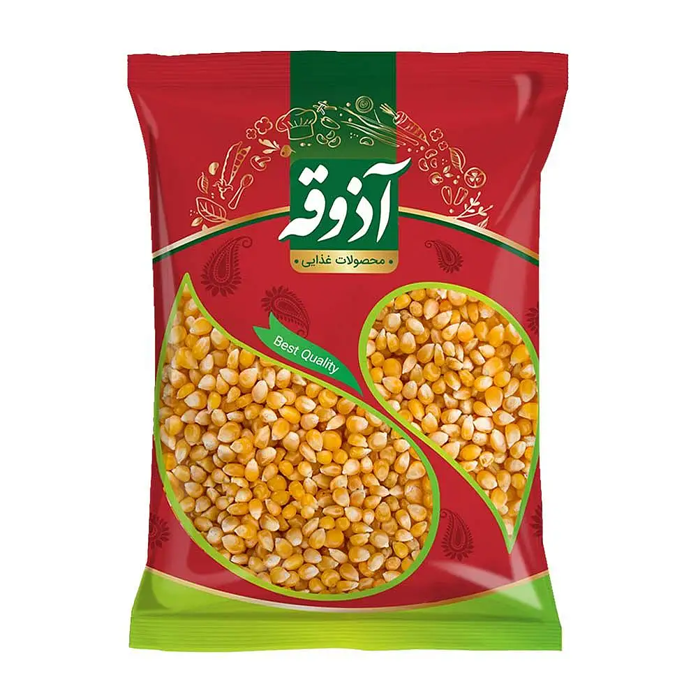 پک ذرت خشک شده آذوقه 400 گرمی بسته 3 عددی