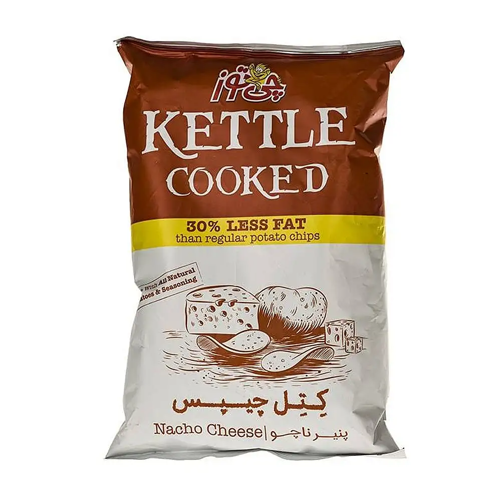 پک چیپس پنیر ناچو کتل چی توز 120 گرمی بسته 3 عددی