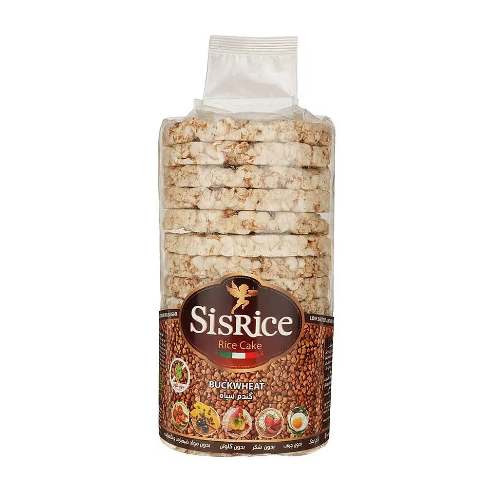 رایس کیک گندم سیاه سیس رایس 120 گرمی