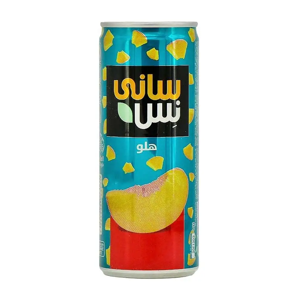 پک آبمیوه هلو سانی نس 330 میلی لیتری بسته 4 عددی