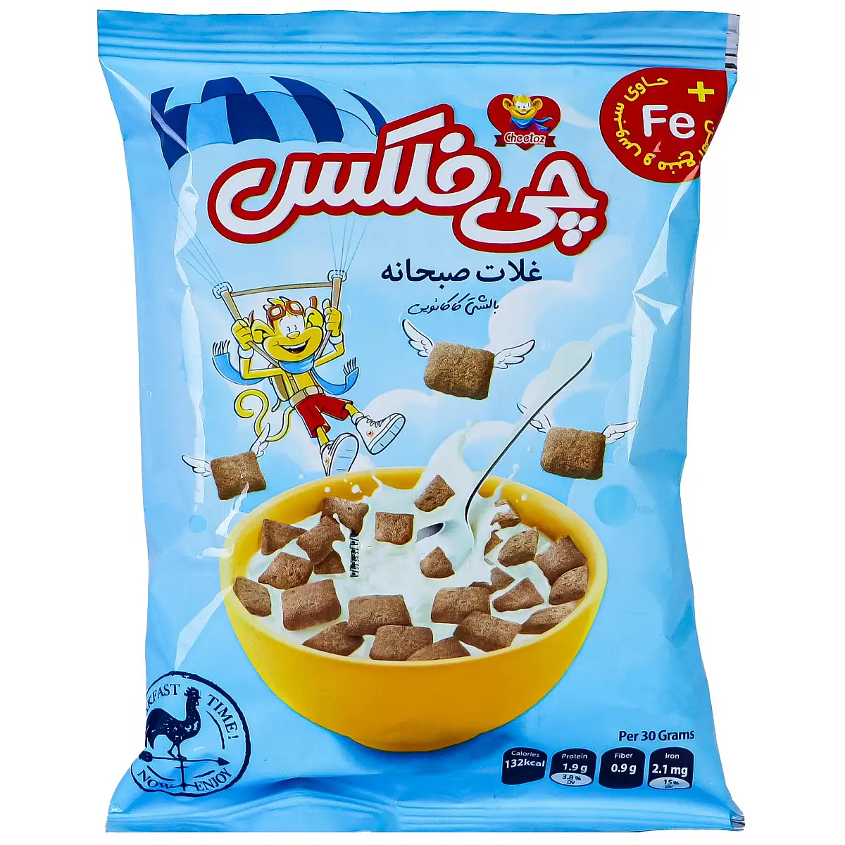 غلات صبحانه بالشتی شکلاتی چی فلکس چی توز 50 گرمی