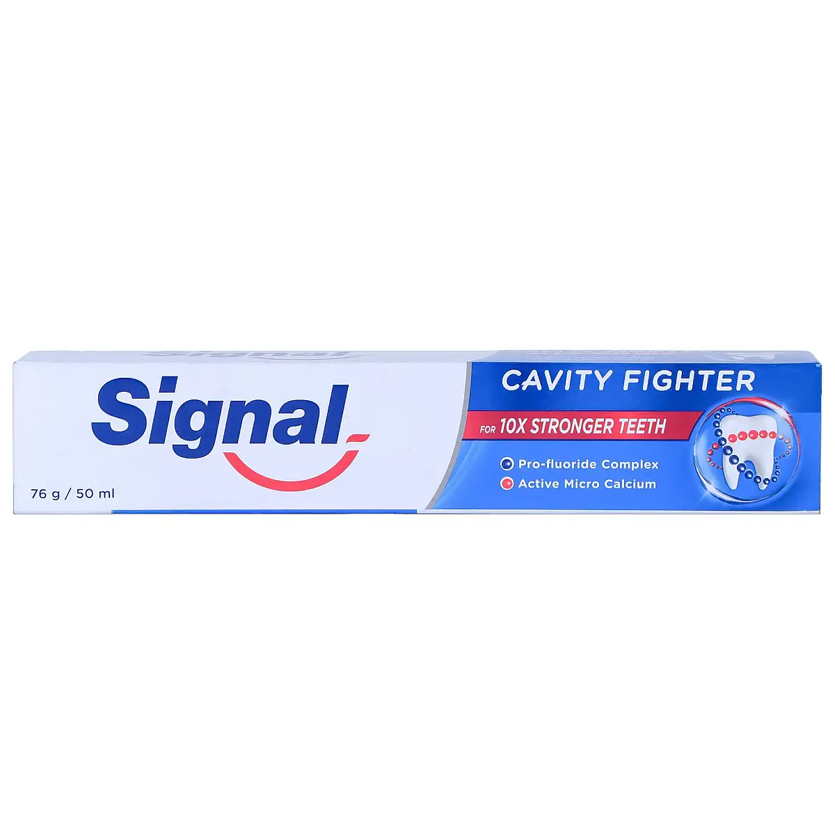 پک خمیر دندان سیگنال مدل Cavity Fighter حجم 50 میلی لیتر بسته 5 عددی