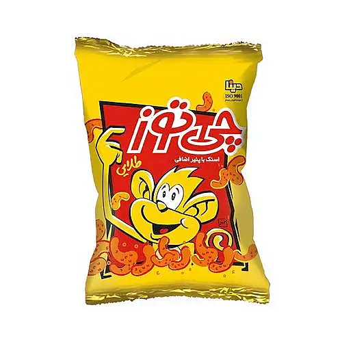 اسنک طلایی چی توز 50 گرمی