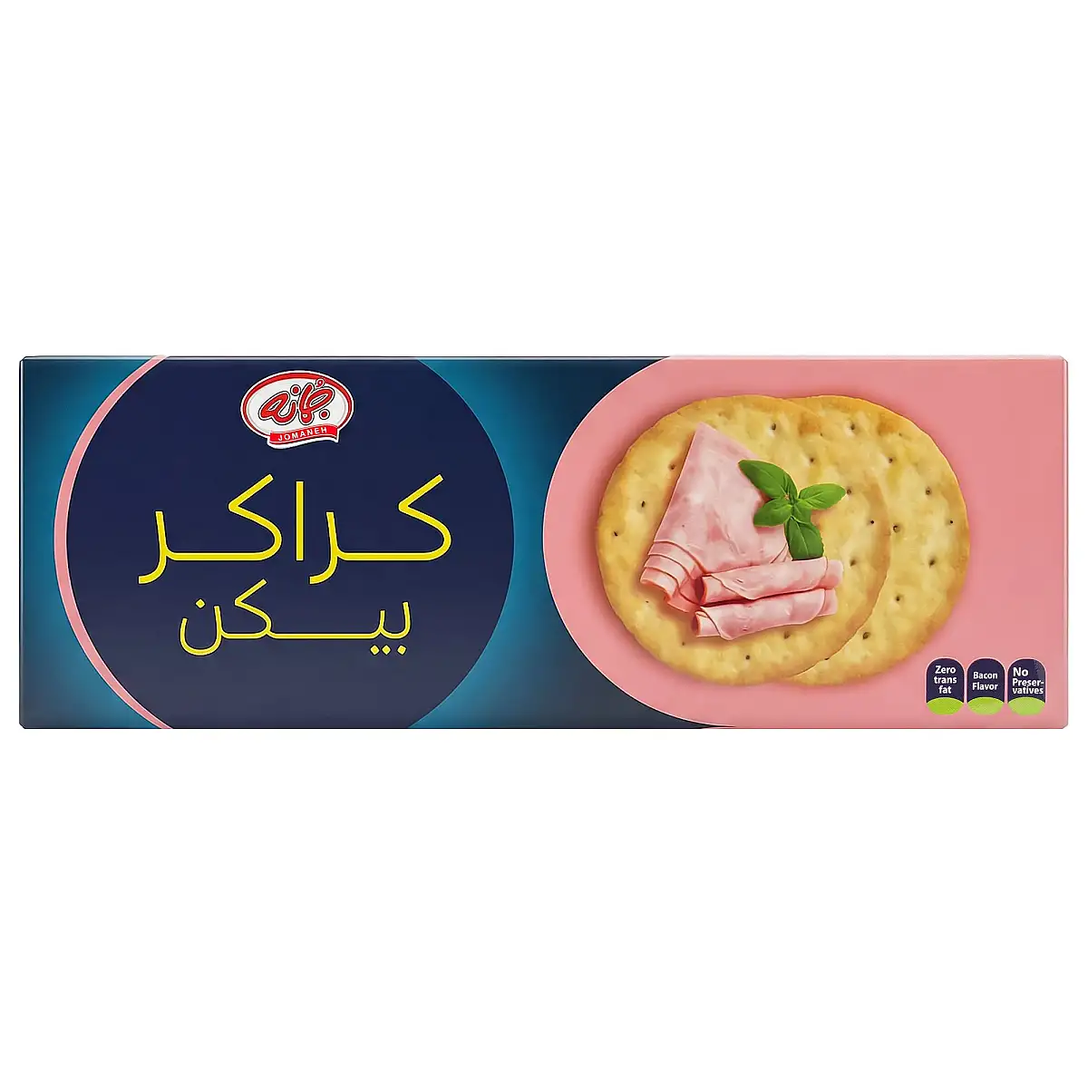 کراکر بیکن جمانه 170 گرمی بسته 2 عددی
