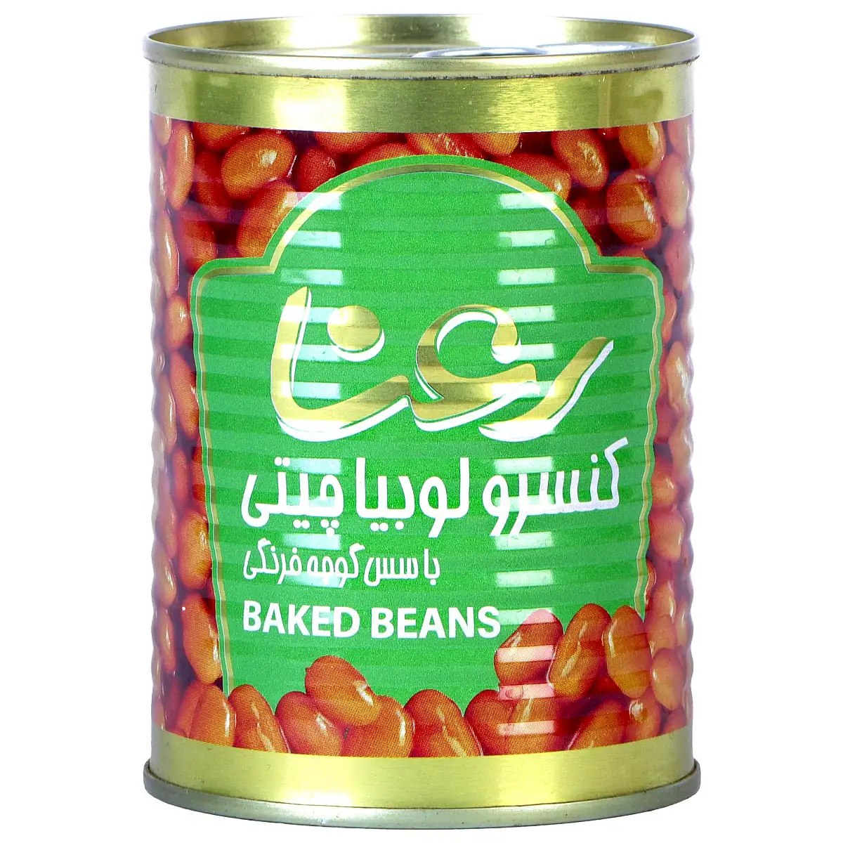 پک کنسرو لوبیا چیتی با سس گوجه فرنگی رعنا 400 گرمی بسته 4 عددی