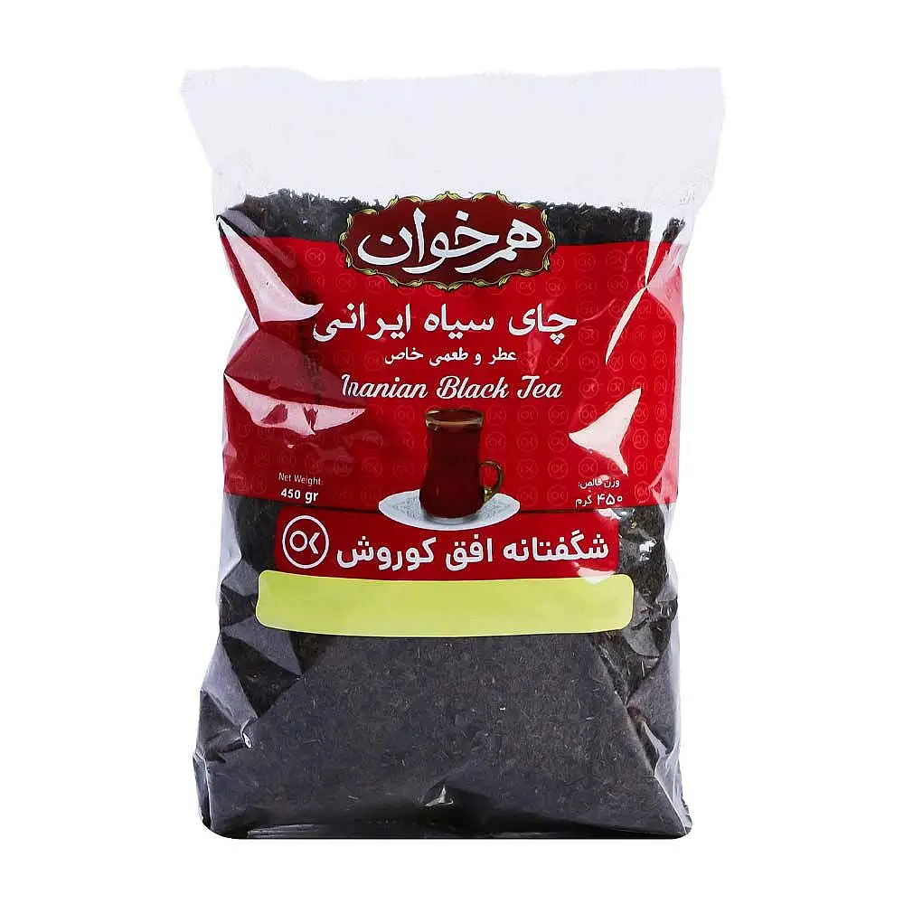 چای سیاه شکسته ايرانی هم خوان 450 گرمی