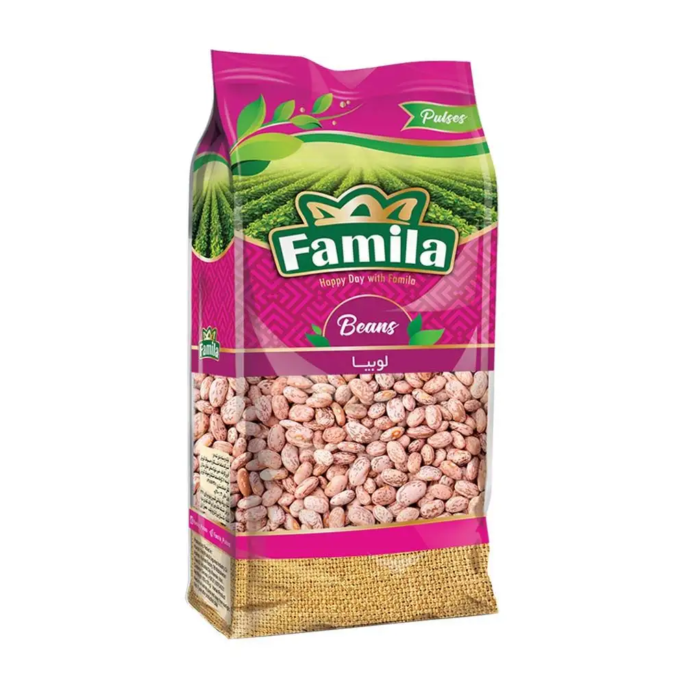 پک لوبیا چیتی فامیلا 900 گرمی بسته 3 عددی