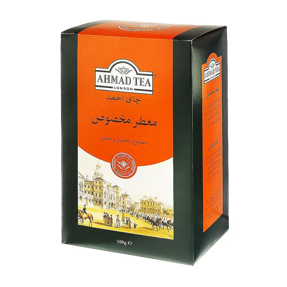 چای معطر مخصوص 500گرمی چای احمد بسته 2 عددی