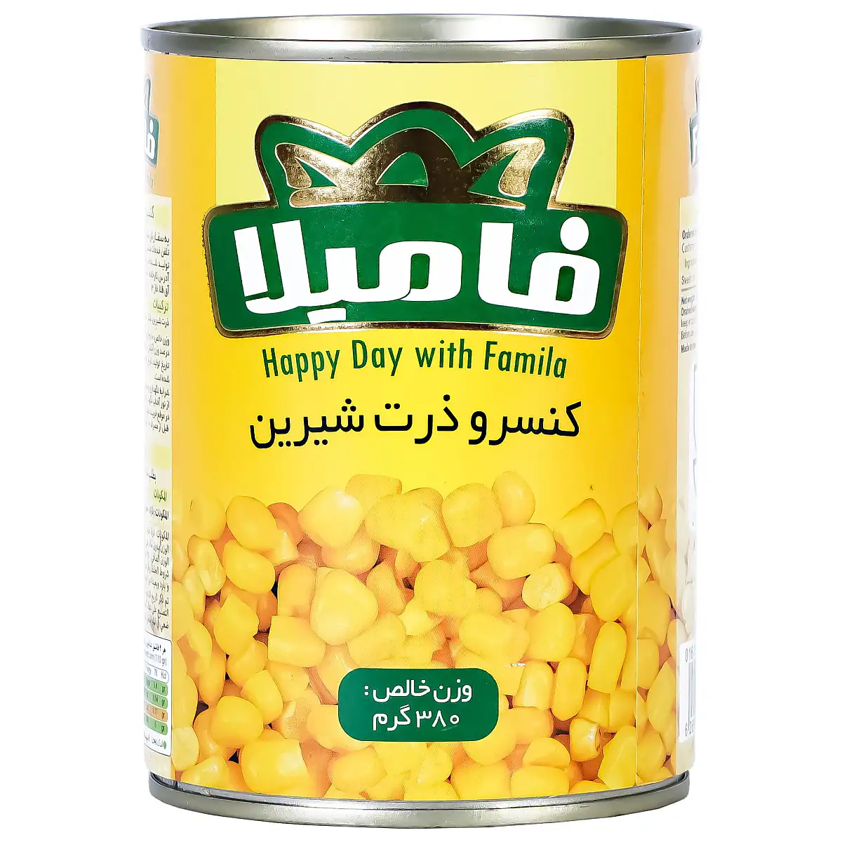 کنسرو ذرت فامیلا 400 گرمی