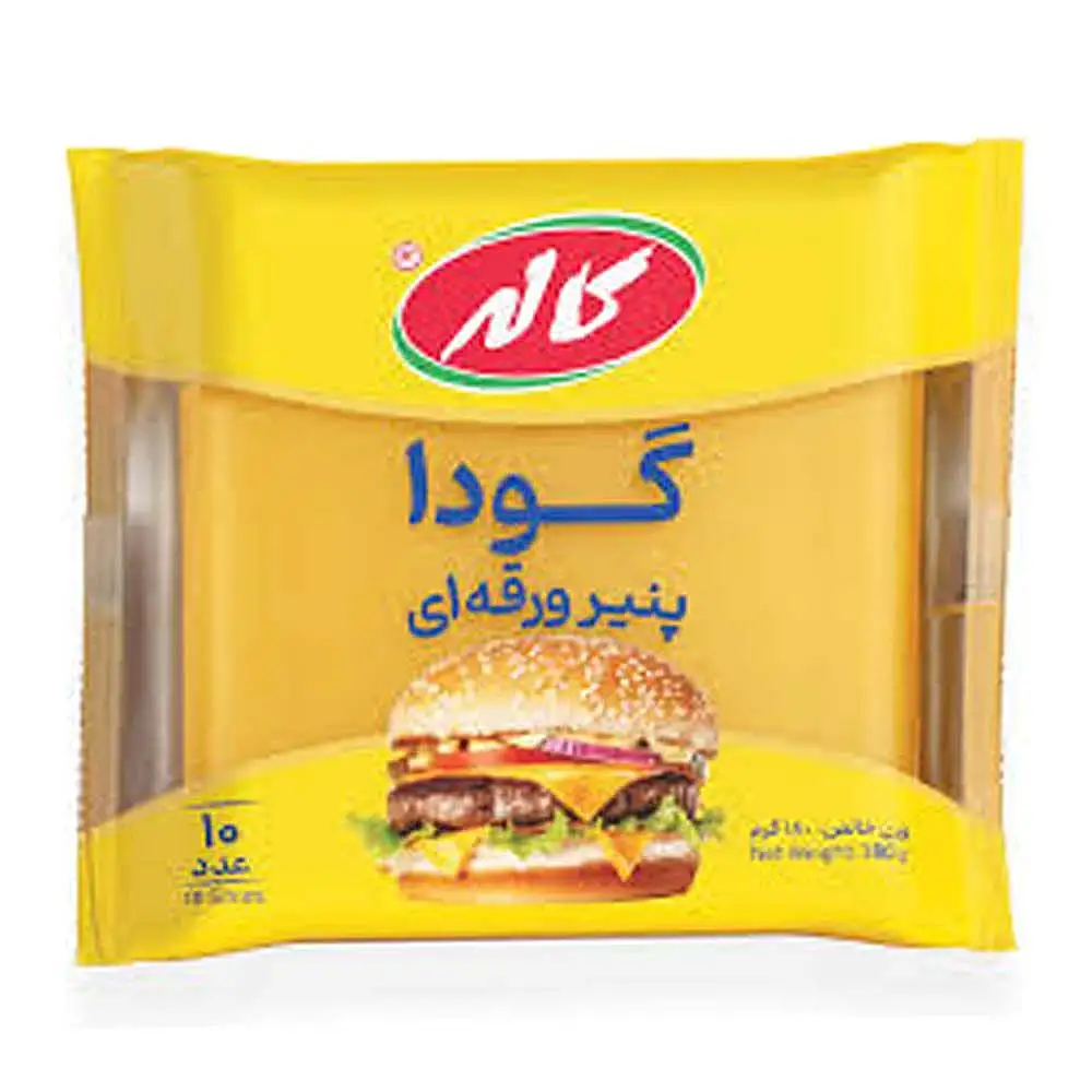 پنیر ورقه ای گودا کاله 180 گرمی