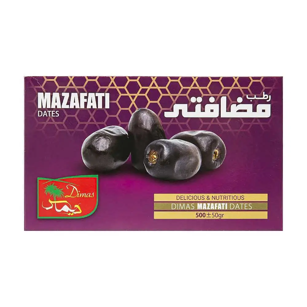 رطب مضافتی بروات درجه یک 500 گرمی دیماس