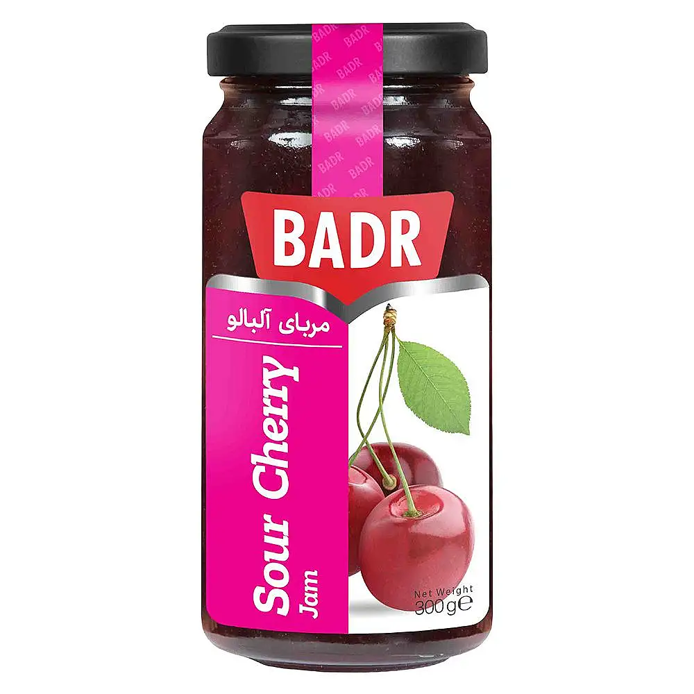 مربا آلبالو بدر300 گرمی