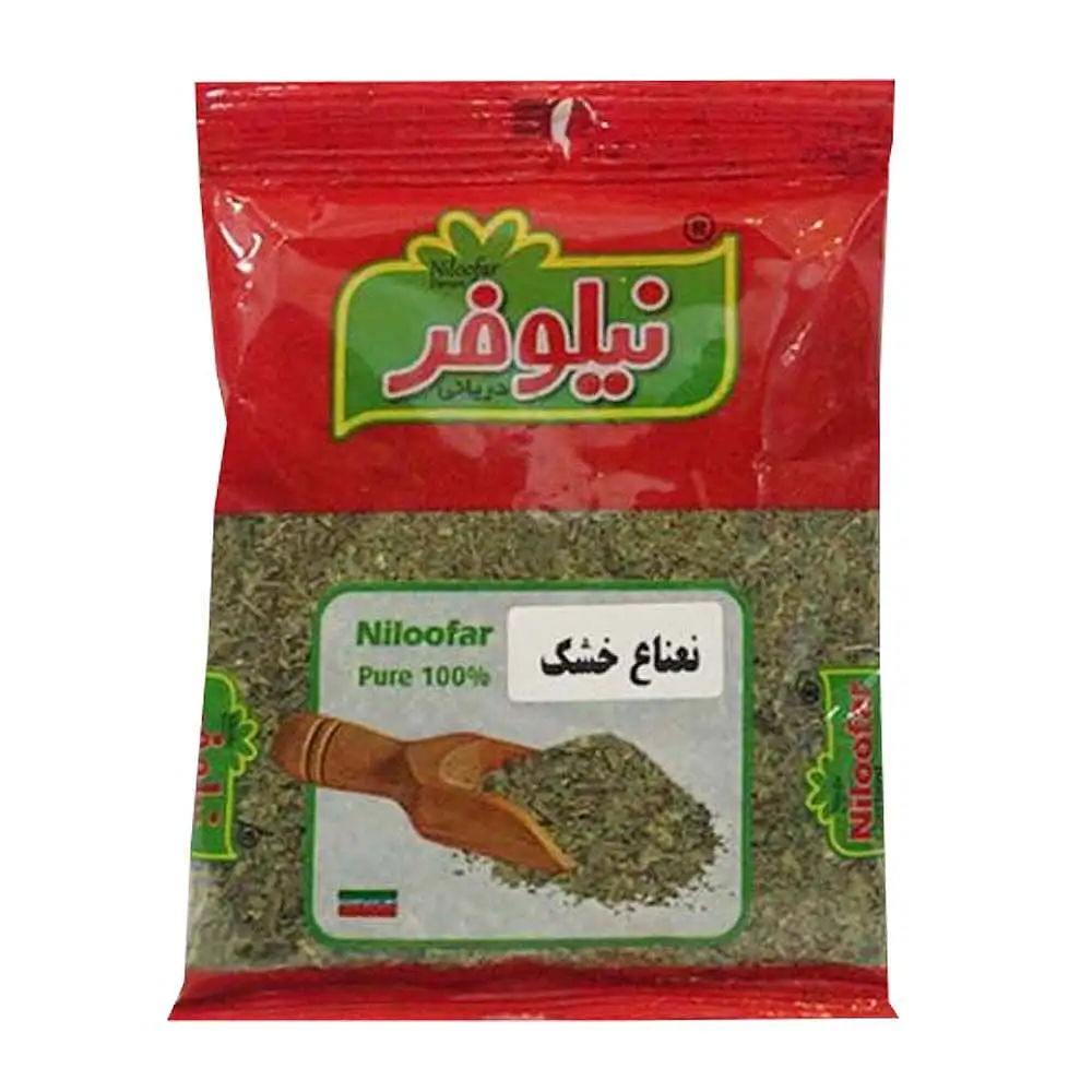 نعنا خشک نیلوفر دریانی 30 گرمی