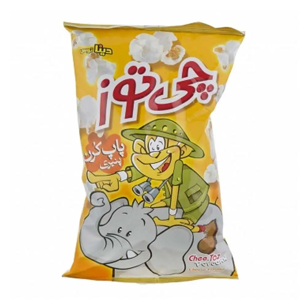 پک پاپ کورن پنیری فیلی چی‌توز مقدار 50 گرم بسته 3 عددی