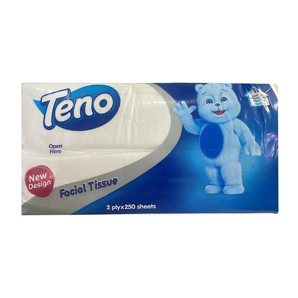 دستمال کاغذی 2 لایه تنو مدل سافت 250 برگی بسته 8 عددی بسته 2 عددی