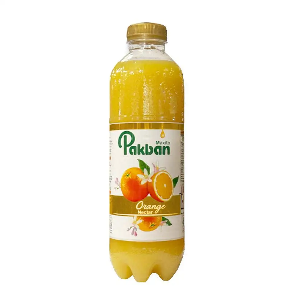 پک آبمیوه پرتقال ماکسیتو پاکبان 750 میلی لیتری بسته 3 عددی