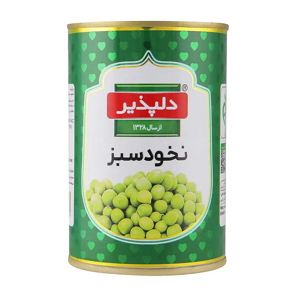 کنسرو نخود فرنگی دلپذیر 420 گرمی